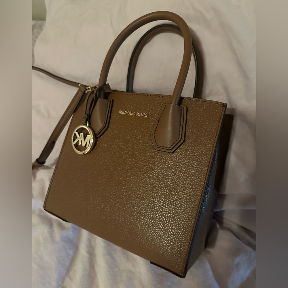 Michael Kors Tan Leather Bag